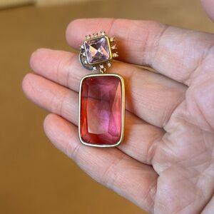 J. Crew pink earrings. Never worn.